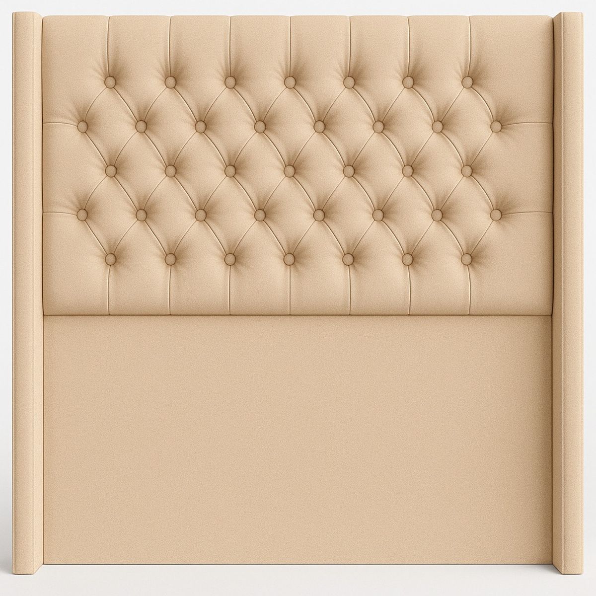 GENERICO - Respaldo Verona Beige En Lino con Brazos Laterales – 2 Plazas