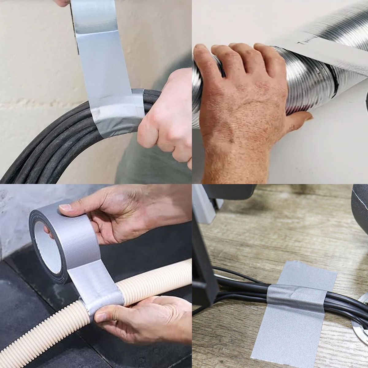 REX - Cinta Adhesiva Para Ductos 48mm x 25m - Multiuso