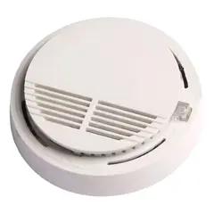 GENERICO - Alarma Sensor Detector De Humo Autónomo Inalambrico 9v C Led