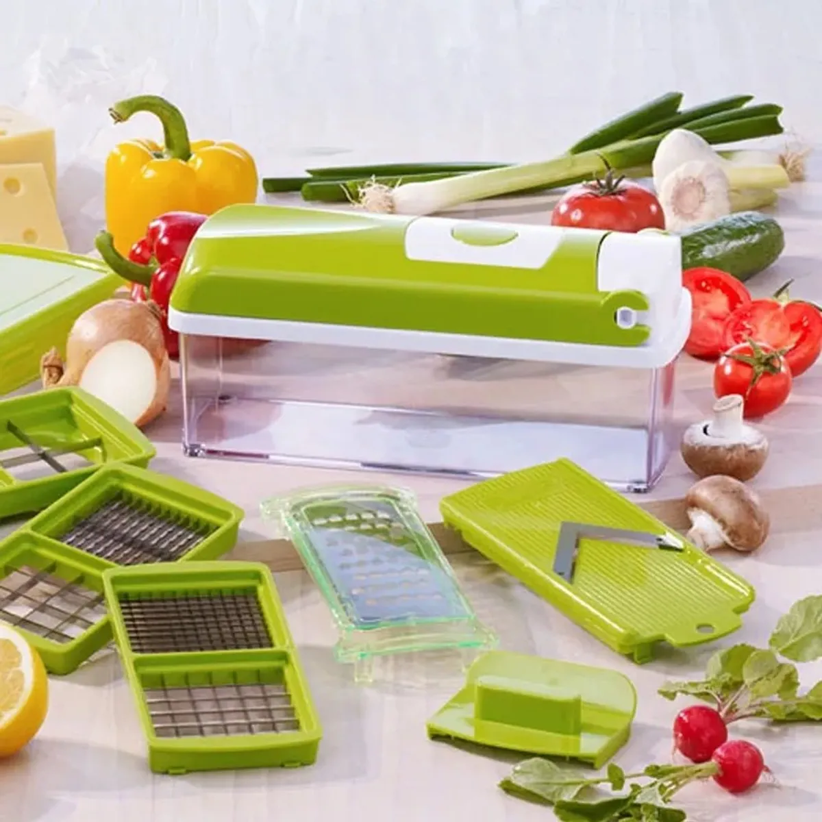MOVI - Picador y Rallador de Frutas y Verduras