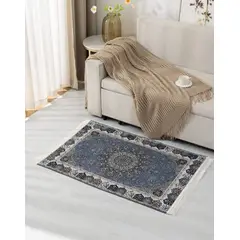 GENERICO - ALFOMBRA DECORATIVA CON FLECOS 80X120CM