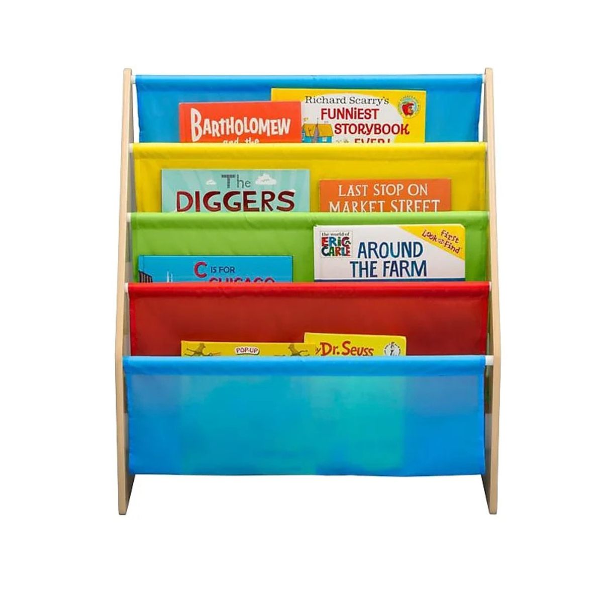 DELTA CHILDREN - Librero infantil para libros madera y multicolor Delta Children