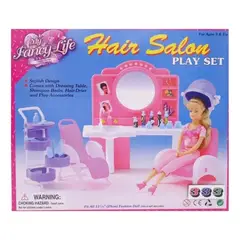GENERICO - Juguete Escenario Peluquería Para Muñecas Salón De Belleza
