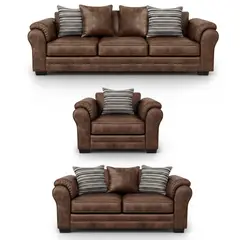 AMERICA DECORA - Living 8 Cuerpos 4+3+1 XL Versión Premium Grandón Envejecido