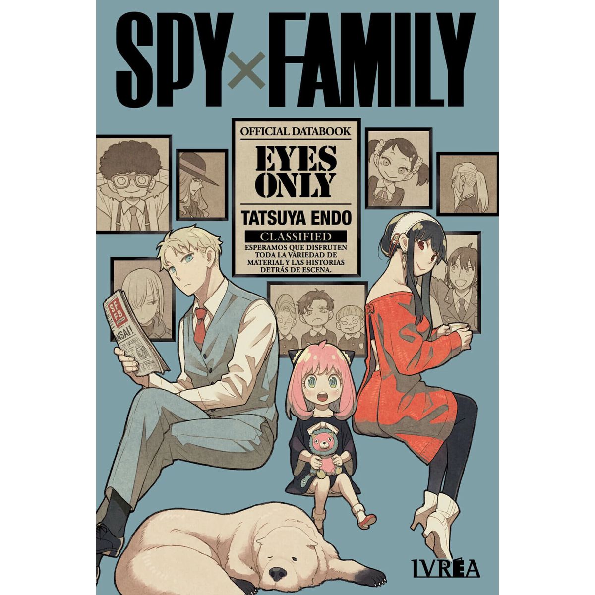 IVREA ARGENTINA - Manga Spy X Family Eyes Only Data Book Editorial Ivrea