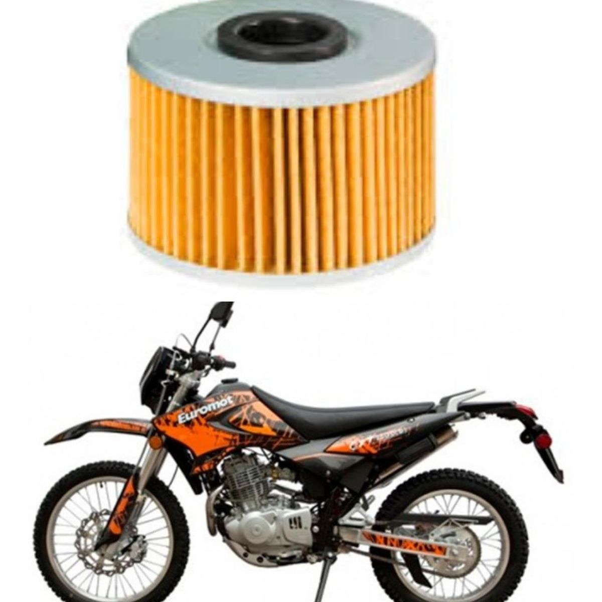 GENERICO - Filtro De Aceite Para Euromot Gxt 250