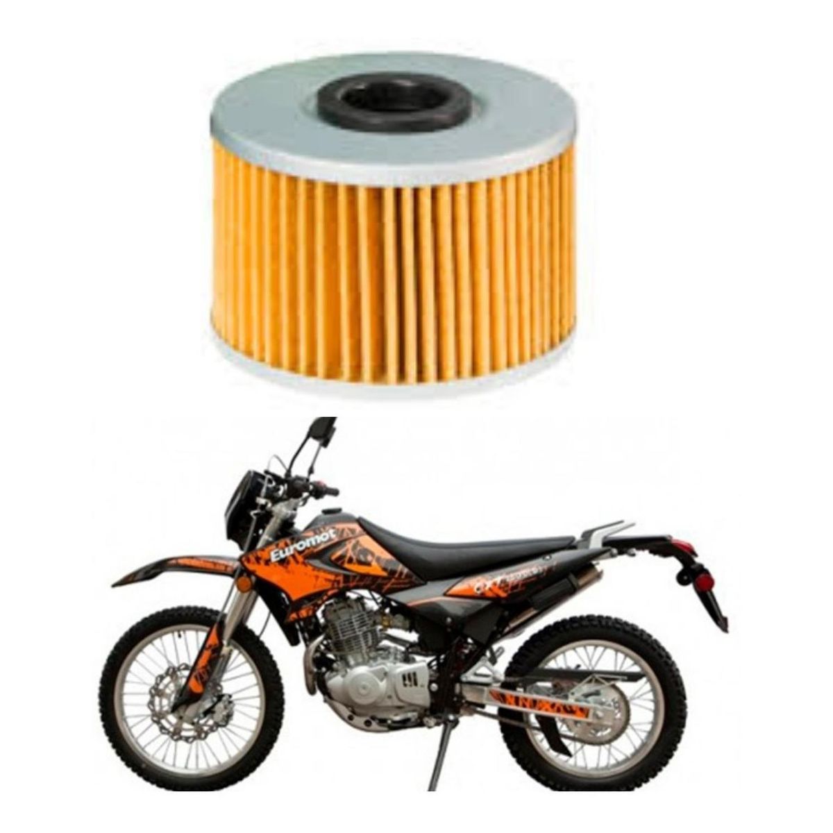 GENERICO - Filtro De Aceite Para Euromot Gxt 250