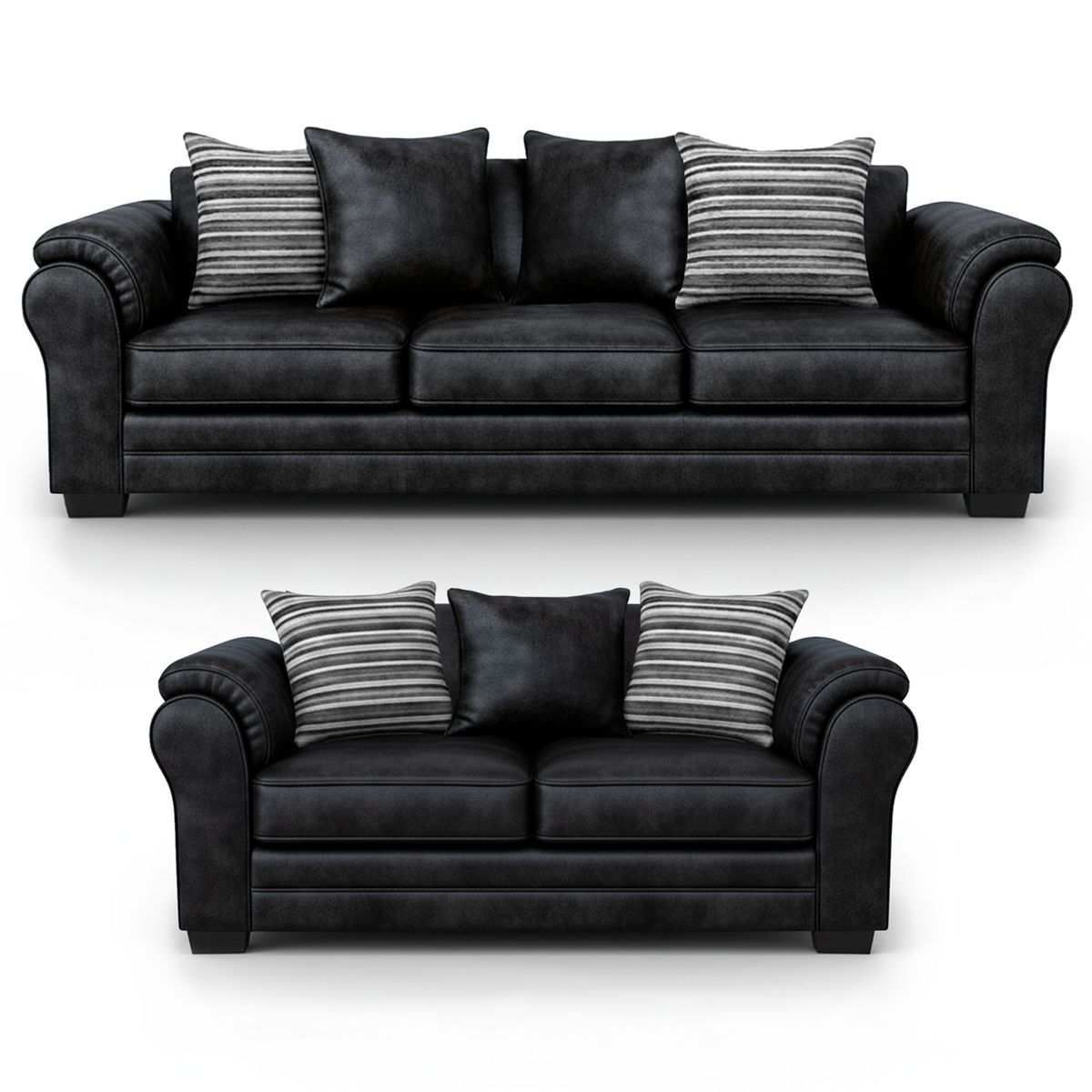 AMERICA DECORA - Living 7 Cuerpos 4+3 XL Versión Premium Grandón Envejecido