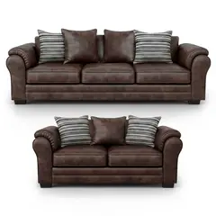 AMERICA DECORA - Living 7 Cuerpos 4+3 XL Versión Premium Grandón Envejecido