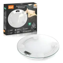 GENERICO - Báscula Balanza De Baño Hasta 180kg Raf R10033 Transparente