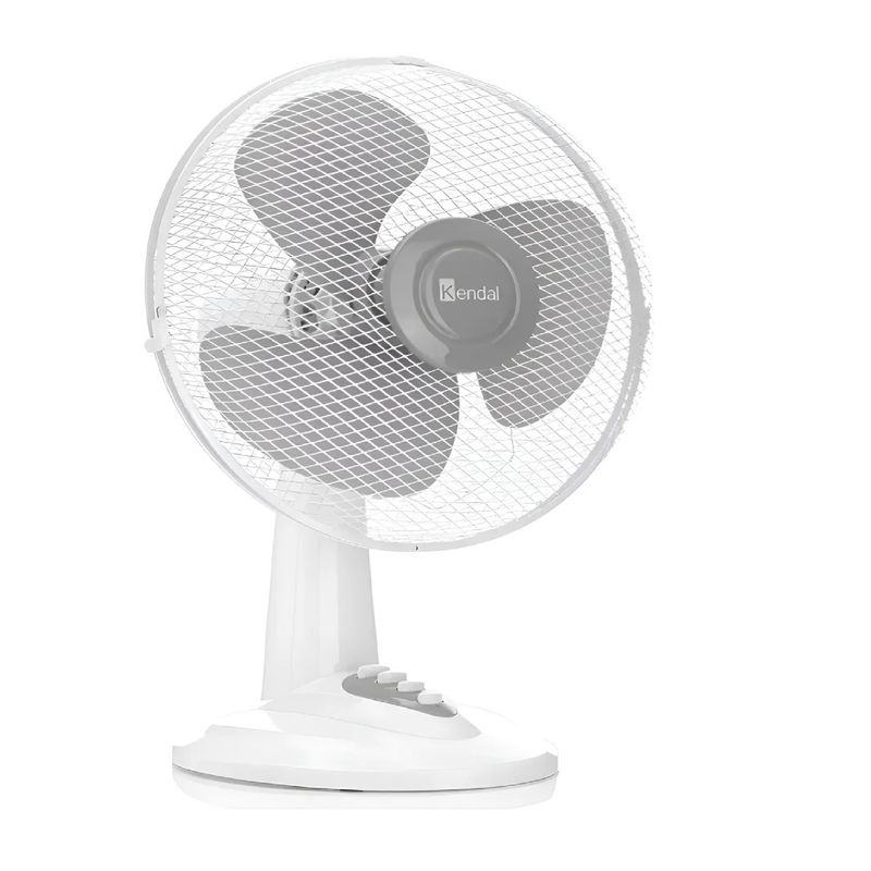 KENDAL - Ventilador Mesa Kendal Sobremesa Silencioso Kf-12d Oscilante