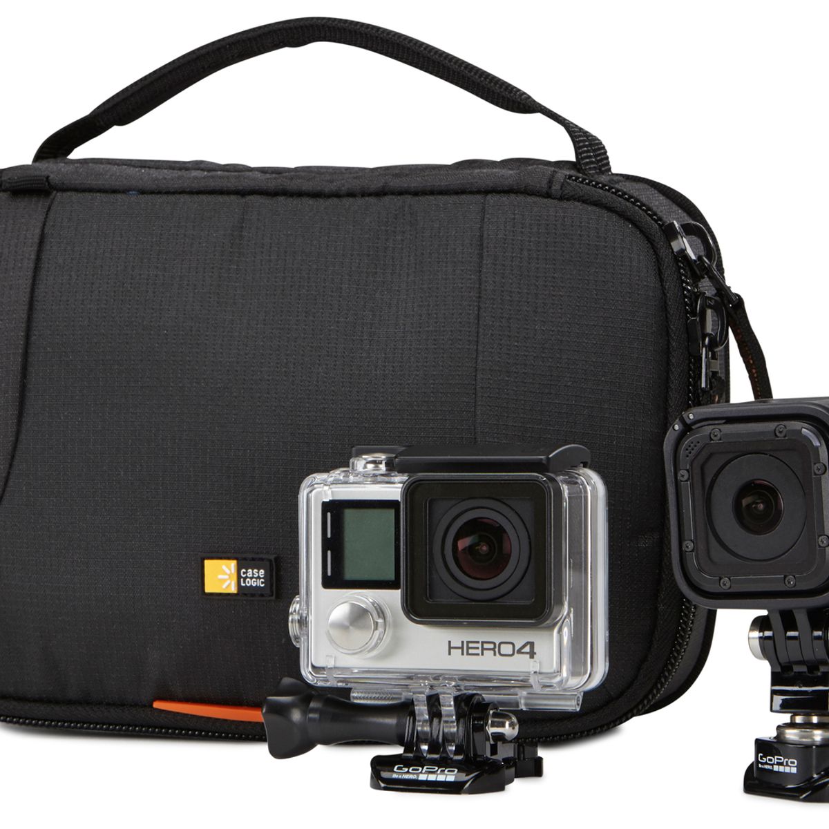 CASE LOGIC - Bolso para Cámara de Accion con Proteccion Antigolpes