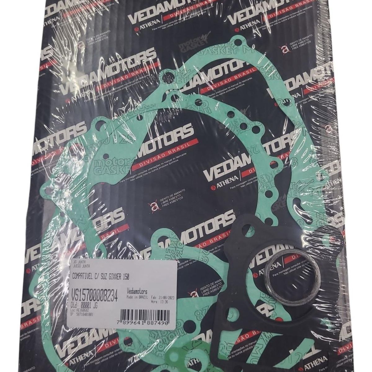 GENERICO - Kit De Empaquetaduras Moto Suzuki Gixxer 150 Sf / Di Antigua
