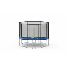 GENERICO - Cama Elástica 3,66 Mts Azul UpFun Malla Seguridad y Escalera 12ft