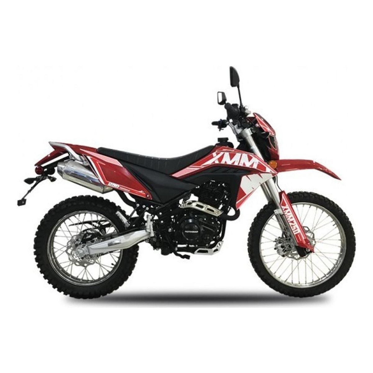 GENERICO - Pastillas De Freno Delanteras + Traseras Motorrad Xmm 250