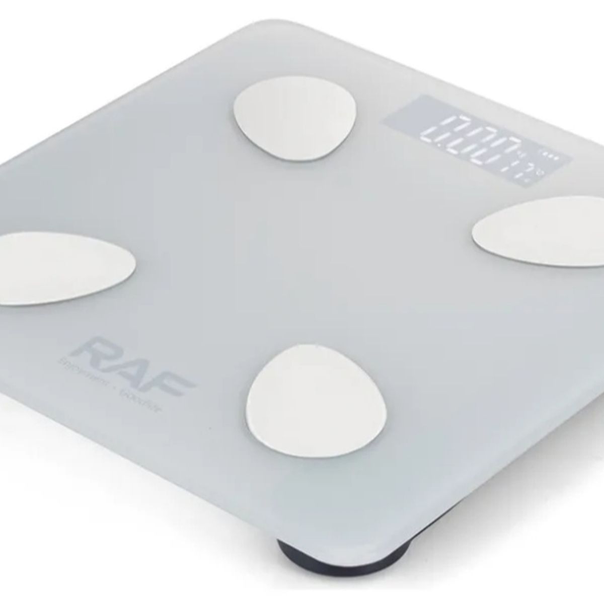 GENERICO - Báscula De Baño Digital Automático Función Tara Raf R10018 Blanco