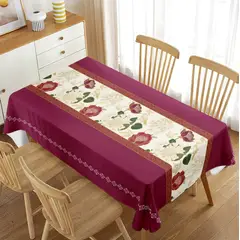 GENERICO - Mantel Rectangular Antimanchas Impermeable 140x220