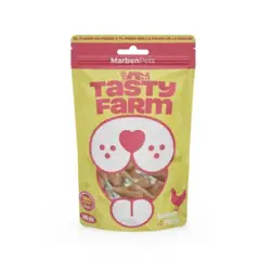 TASTY - Farm Snacks 100% Naturales Premios de Carne Real Deshidratada para Perros