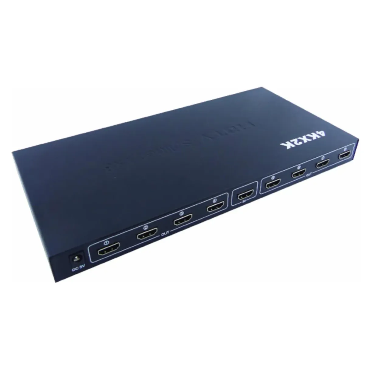 GENERICO - Splitter Hdmi 1x8 Uhd 4k 2k Soporta Hasta 8 Pantallas 3d