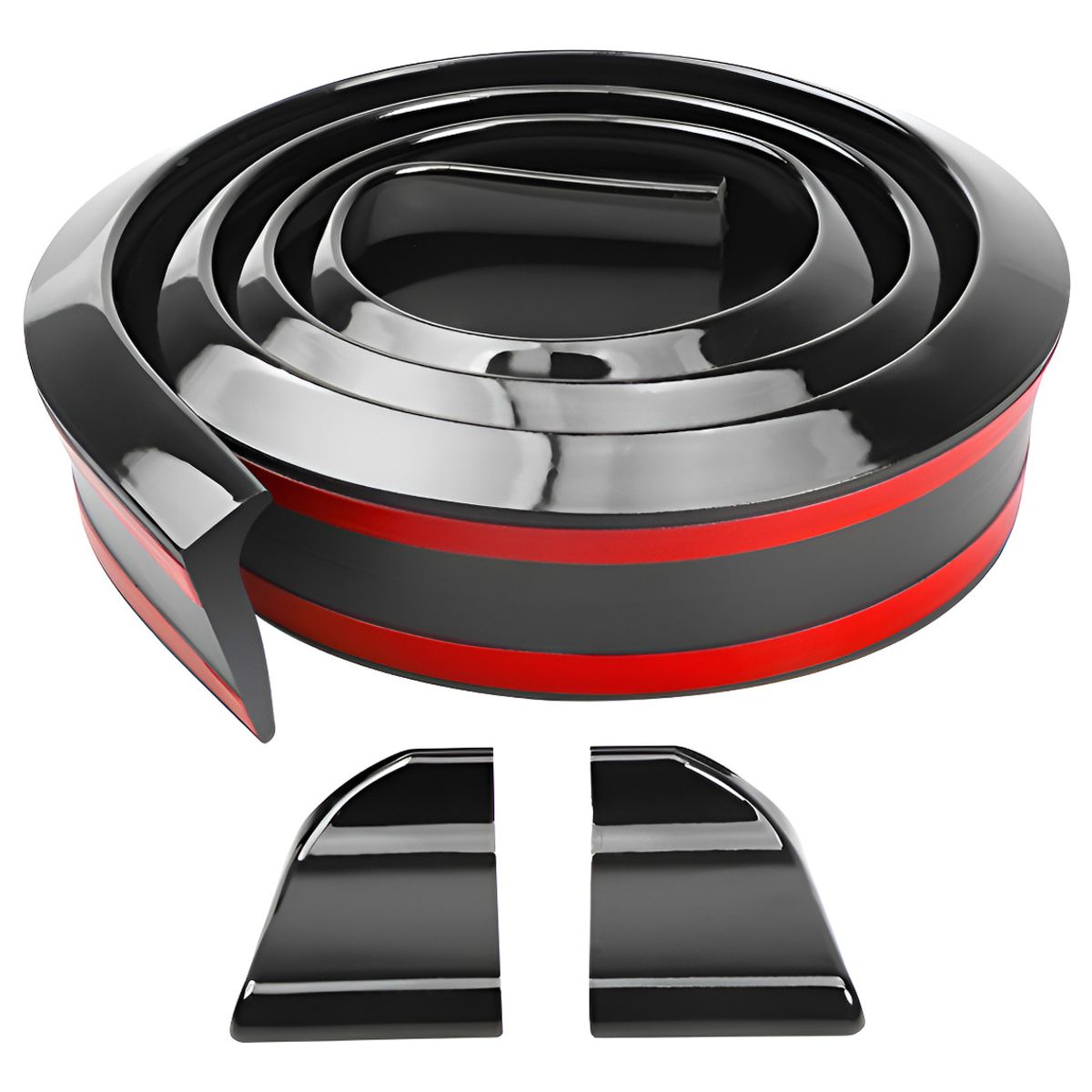 GENERICO - Alerón Universal Lip Spoiler Flexible