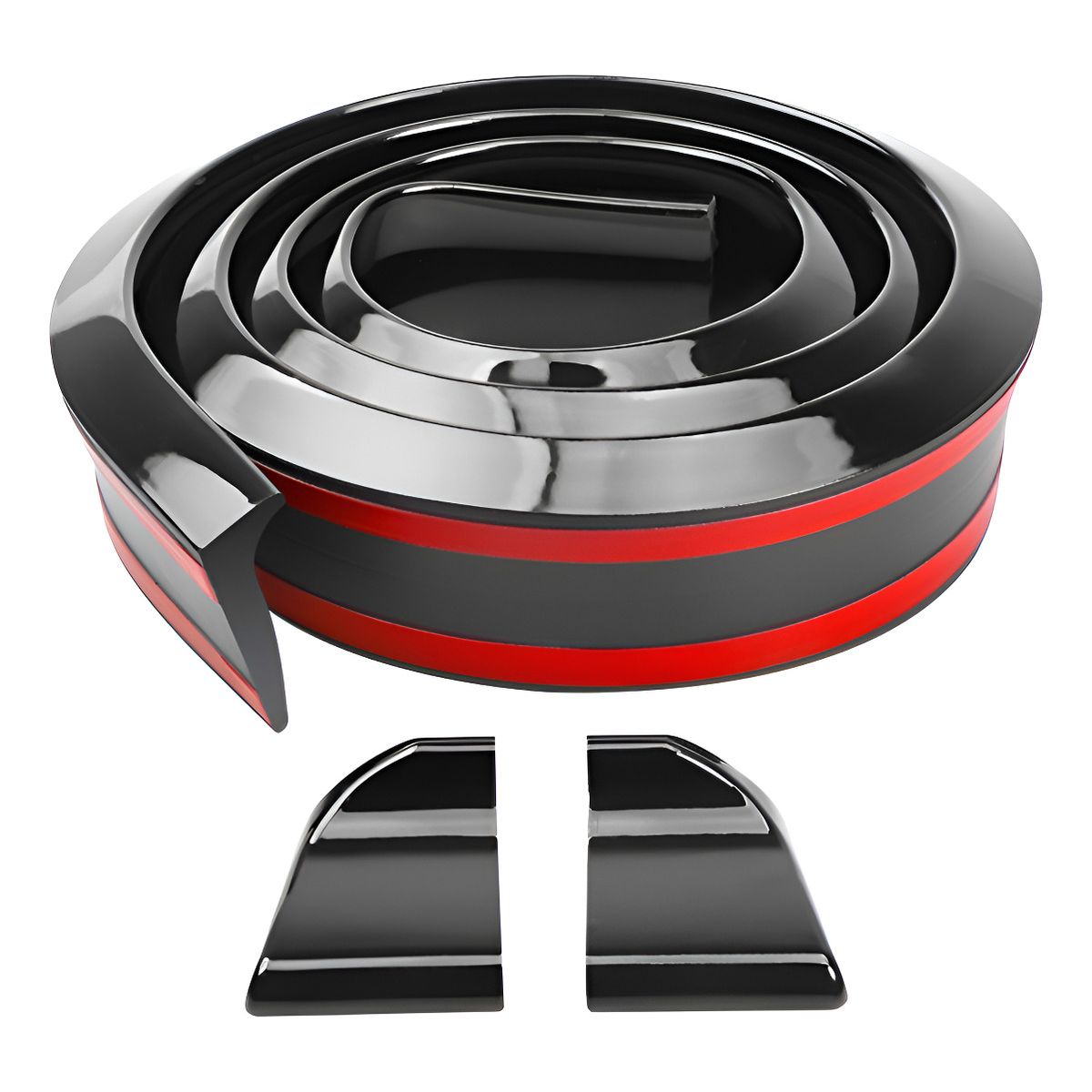 GENERICO - Alerón Universal Lip Spoiler Flexible