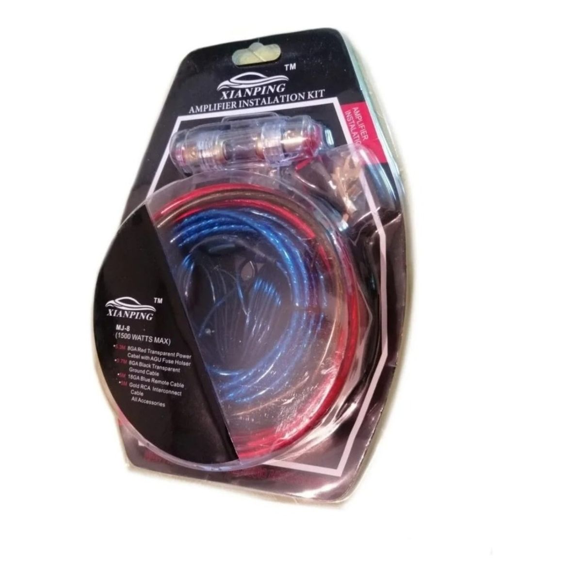 GENERICO - Kit De Cables Instalación Amplificador Subwoofer 1500watts