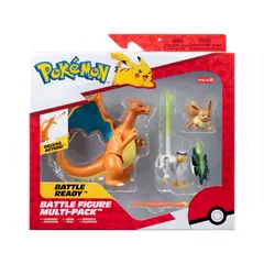 POKEMON - Pack 3 Figuras de Batalla Pokémon