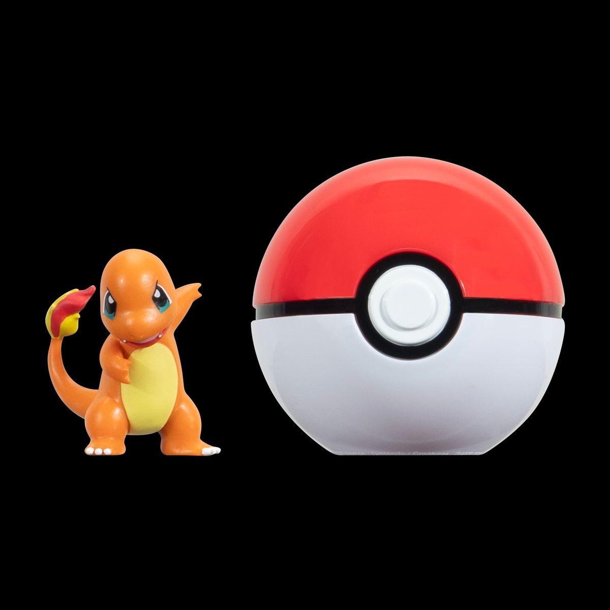 POKEMON - Figura De Batalla De Charmander 5 Cm Con Pokebola Pokemon
