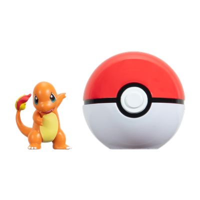 Imagen 2 del producto Figura De Batalla De Charmander 5 Cm Con Pokebola