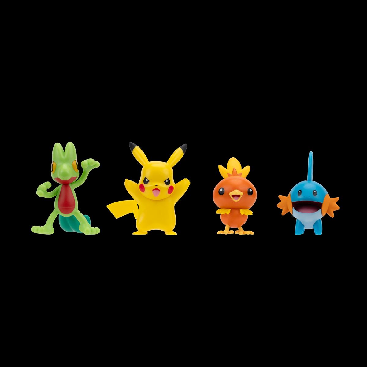 POKEMON - Pack 4 Figuras 5 Cm De Batalla Hoen Pokemon