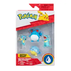 POKEMON - Pack 4 Figuras de 5 Cm Batalla Pokémon