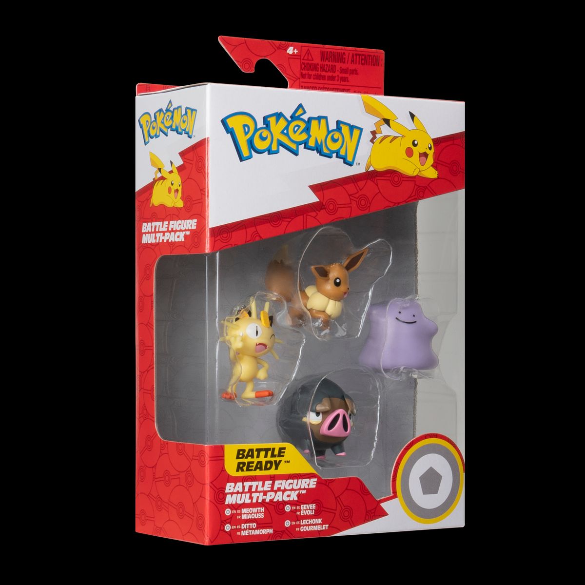 POKEMON - Pack 4 Figuras De Batalla 5 Cm Pokémon