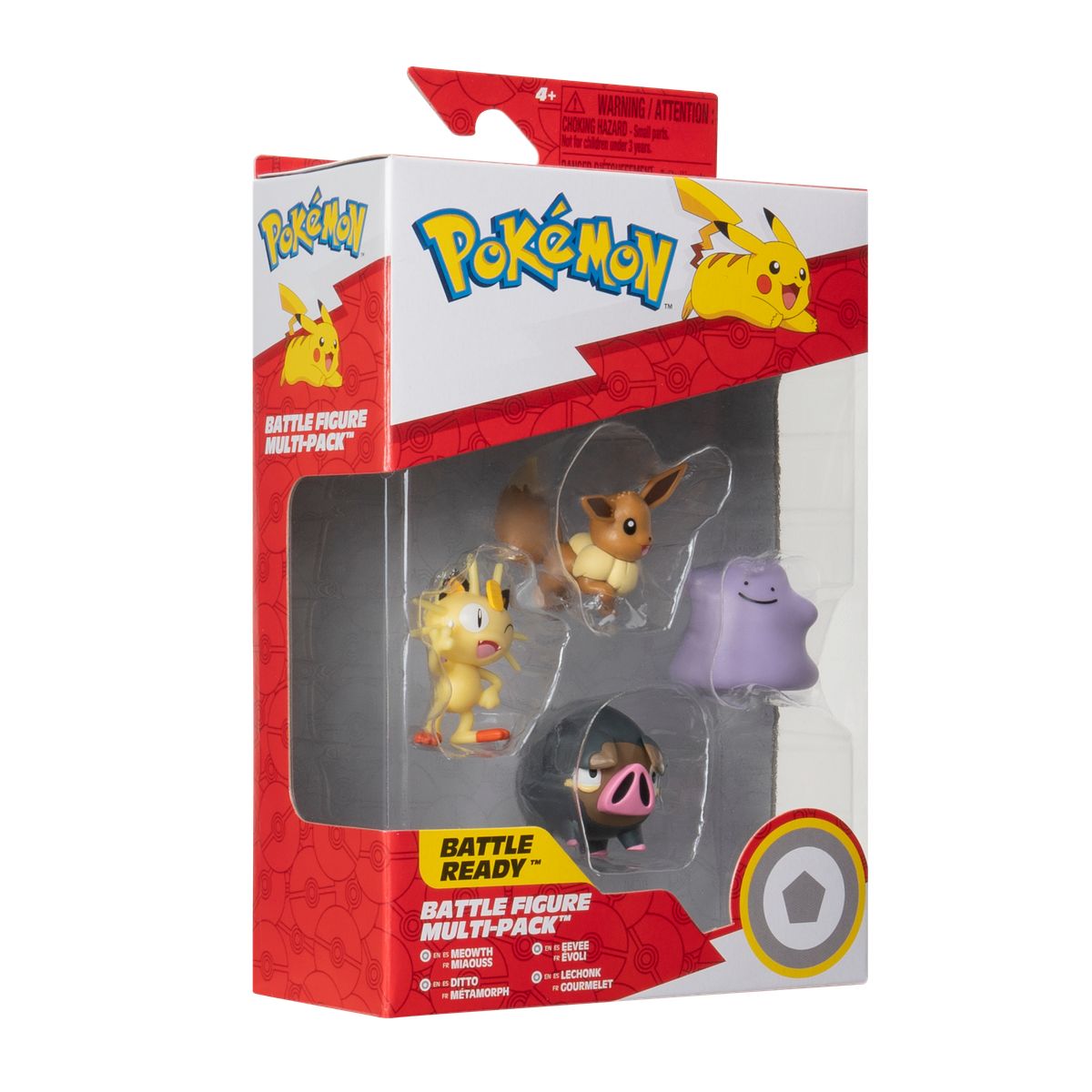 POKEMON - Pack 4 Figuras De Batalla 5 Cm Pokémon