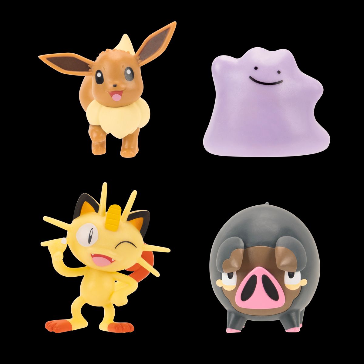 POKEMON - Pack 4 Figuras De Batalla 5 Cm Pokémon