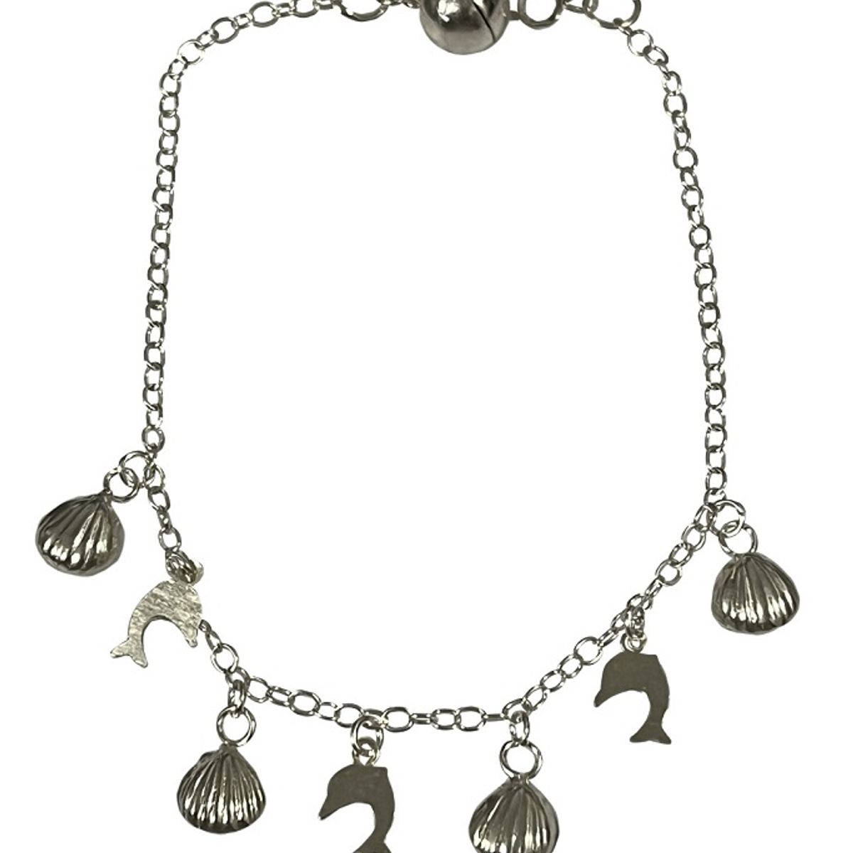 TAETHAI - Pulssera de plata 925 con dijes o colgantes sin piedras