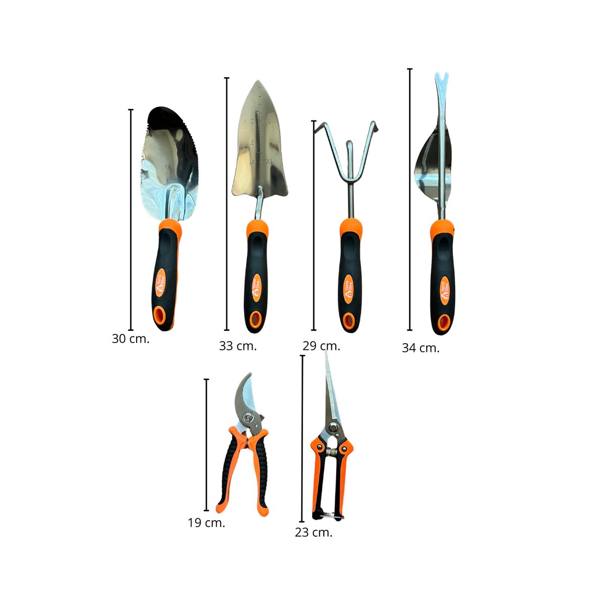 GENERICO - Kit Rayen Herramientas de Jardinería Terra Diva 9 componentes