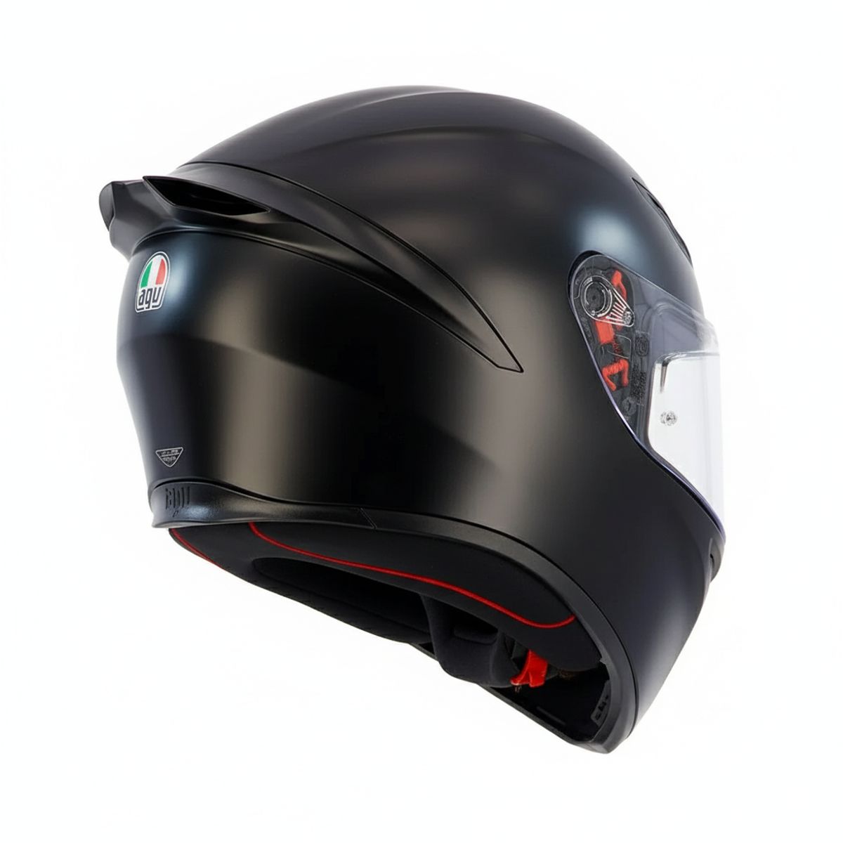 GENERICO - Casco AGV K1 S Negro Matte ECE 2206 QR Norma Chilena
