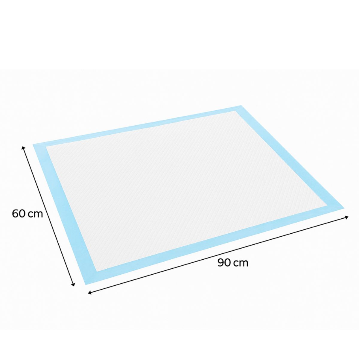 GENERICO - 60 Pañales Sabanillas Entrenamiento Absorbentes Mascota Perros y Gatos 60x90 cm