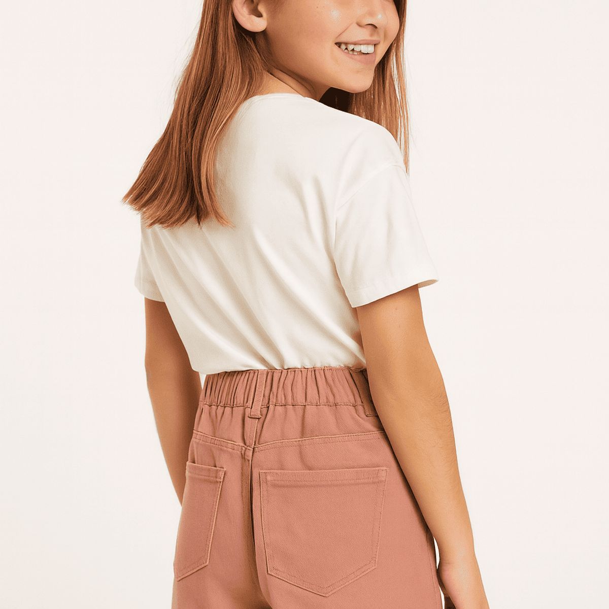 KIBOU - Falda Cargo Niña Con Bolsillos Moda Infantil 2025