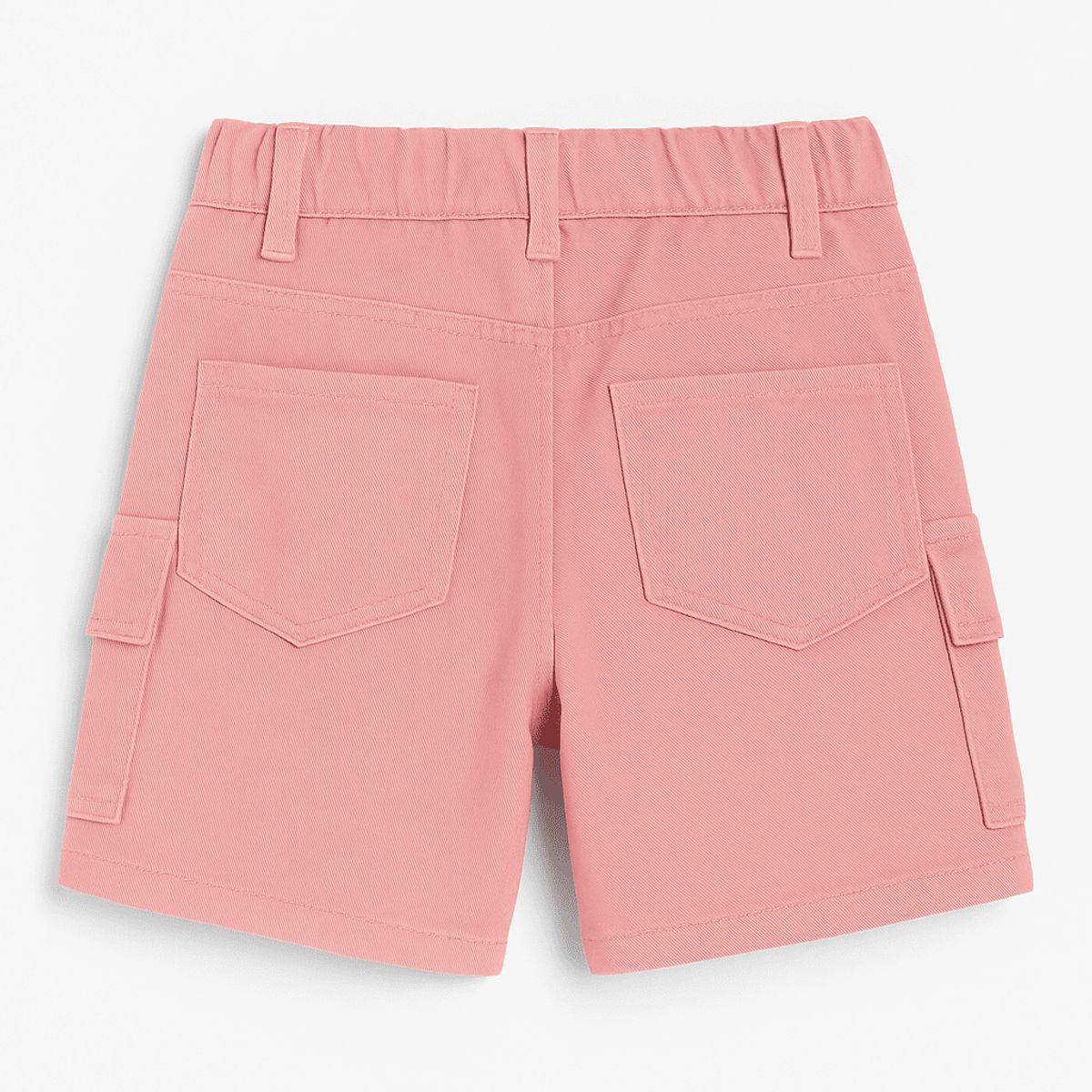 KIBOU - Short Cargo Niña Algodón Bolsillos Laterales