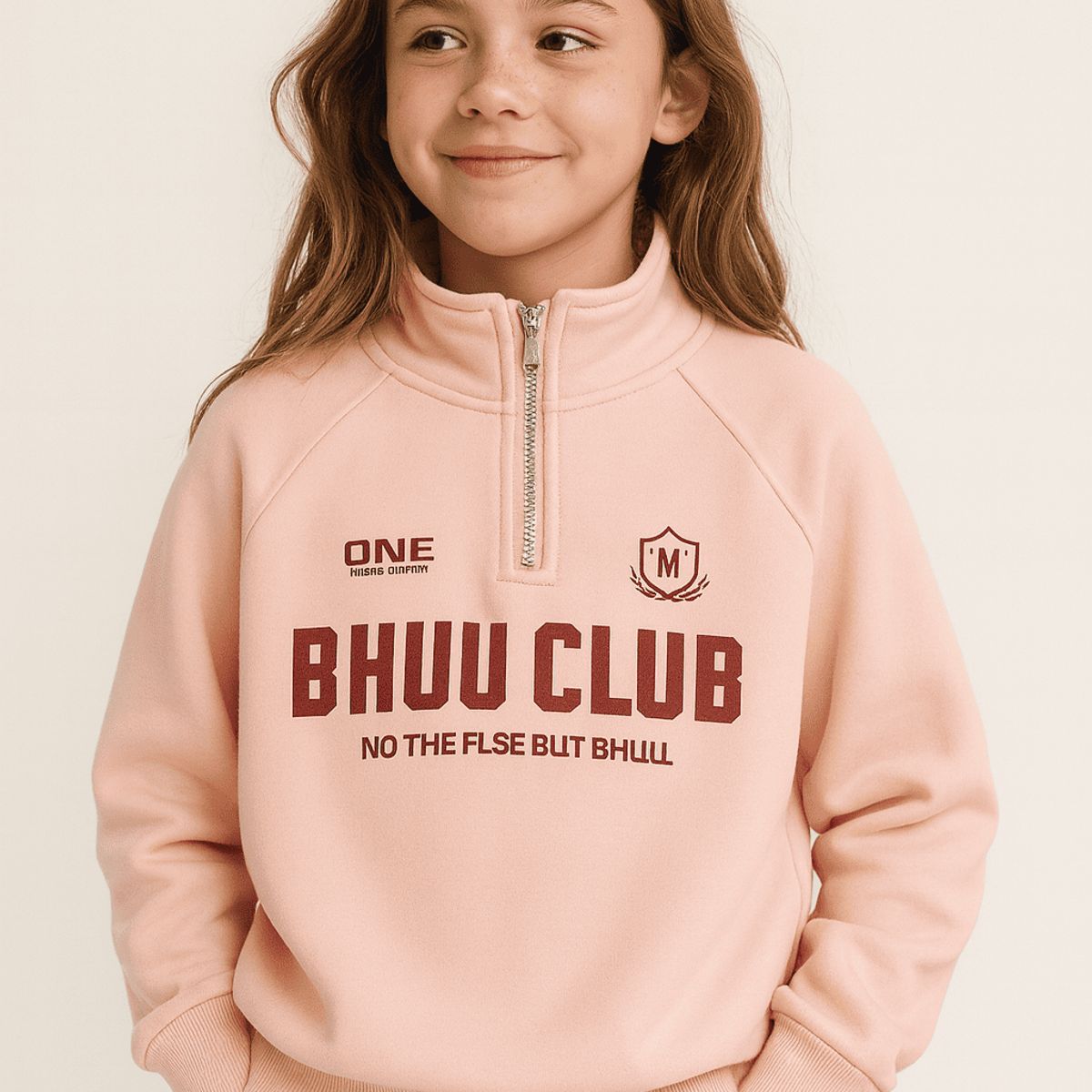 KIBOU - Polerón Kids Oversized Algodón Estilo Urbano