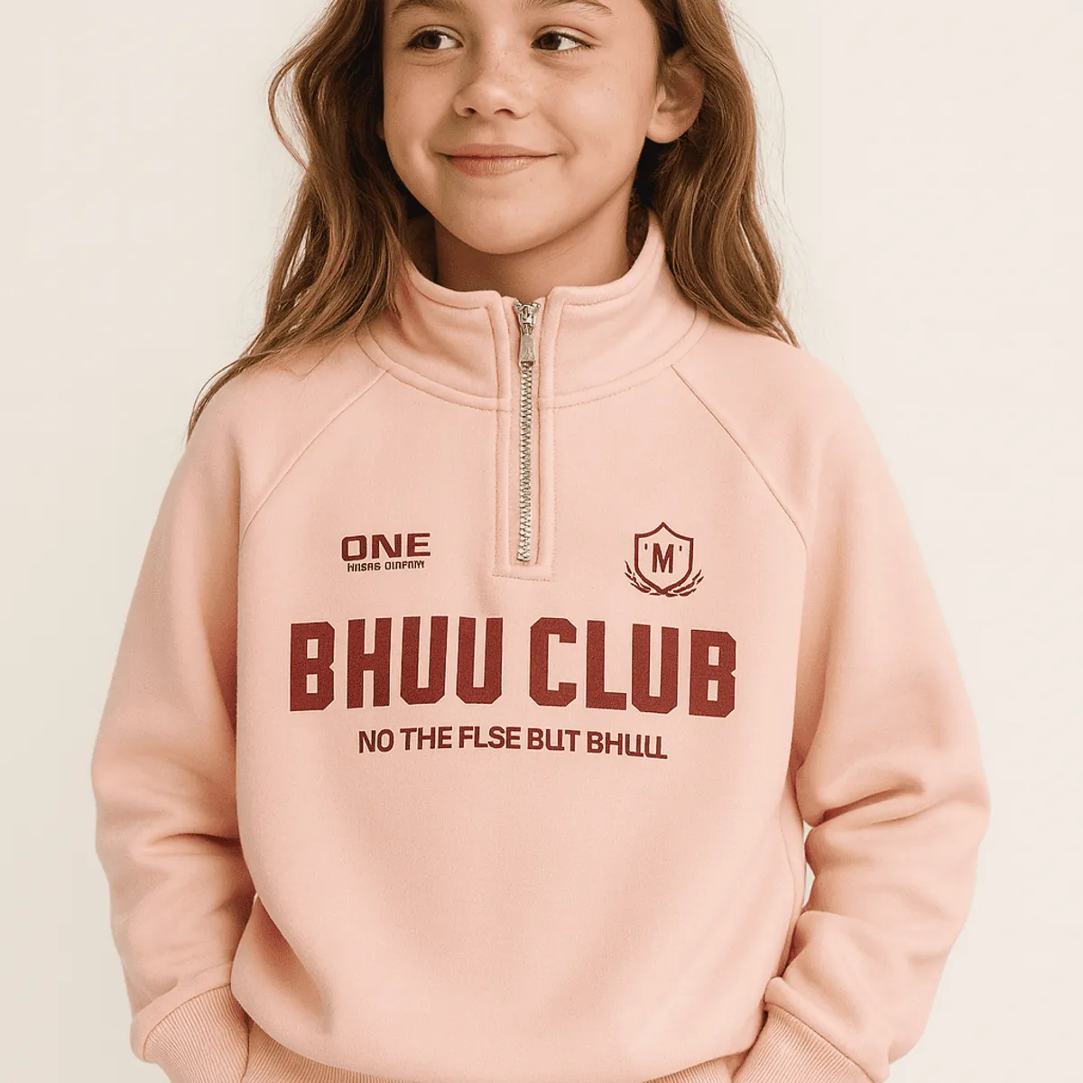 KIBOU - Polerón Kids Oversized Algodón Estilo Urbano