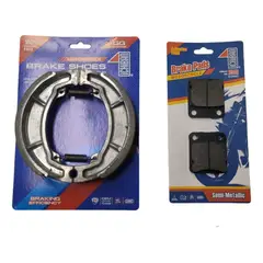 GENERICO - Pastillas De Freno + Balatas Scooter Matrix 150 Japonesas