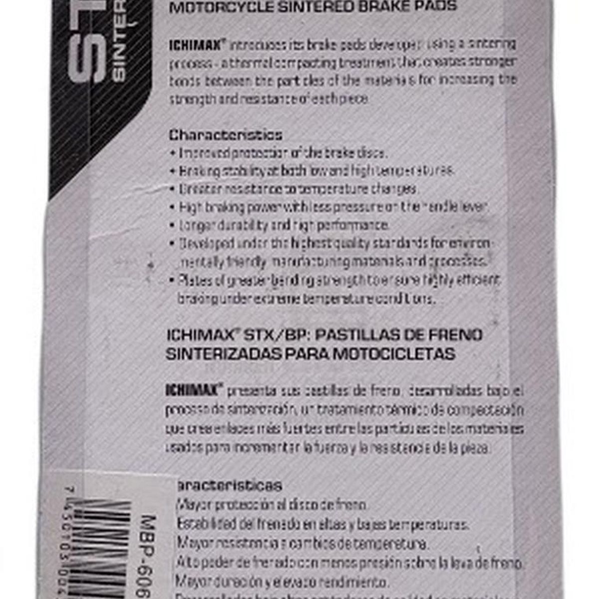 GENERICO - Pastillas Freno Delantera Para Yamaha R15 V3 / V4 Sinterizas