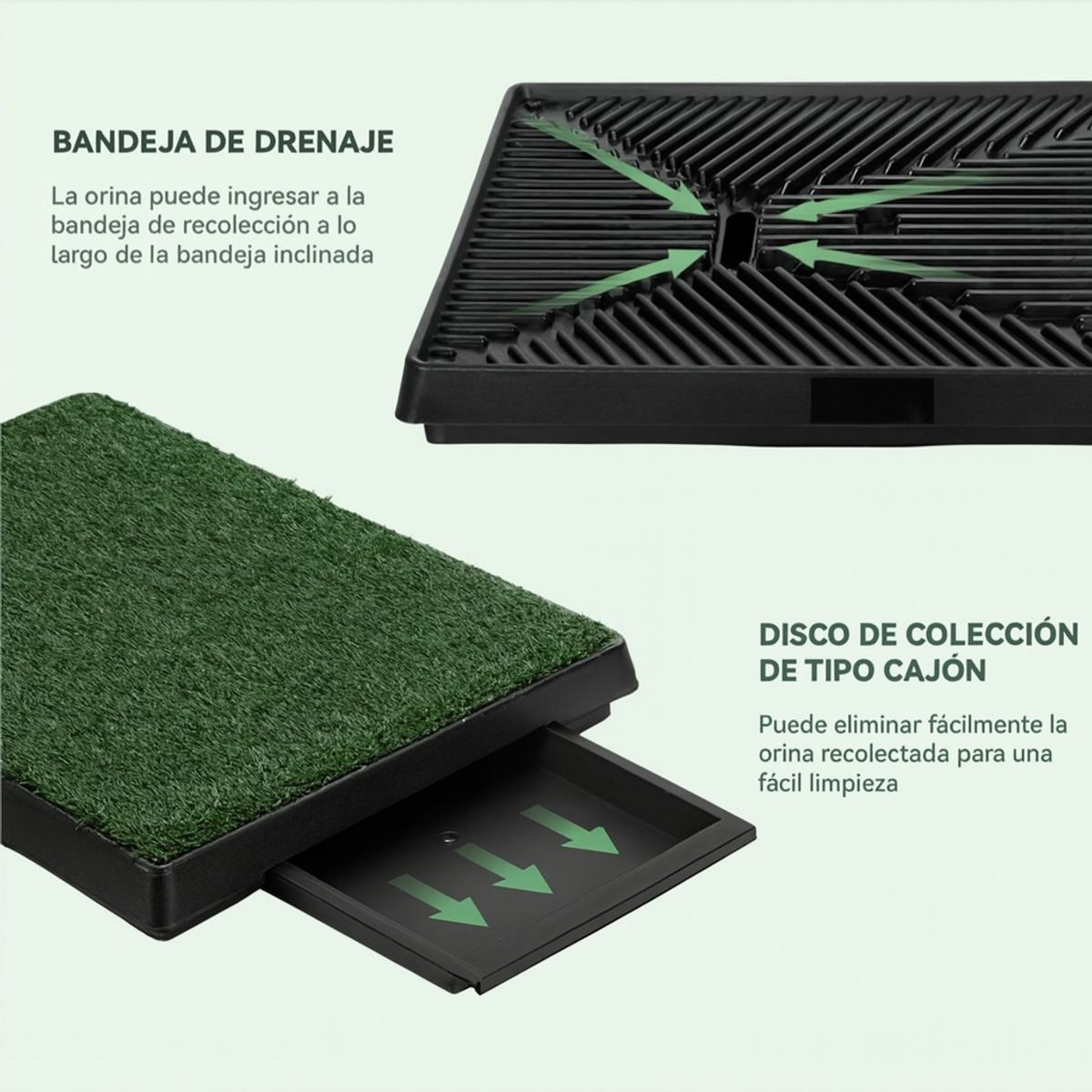 MOVI - Baño Ecológico XL  para Perros – Limpieza, Comodidad y Control de Olores