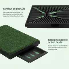 MOVI - Baño Ecológico XL para Perros – Limpieza, Comodidad y Control de Olores