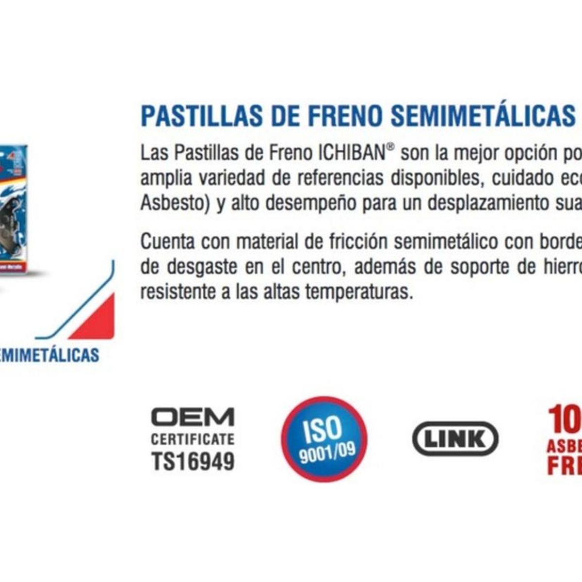 GENERICO - Pastillas De Freno Traseras Moto Triumph Trident 660 Japón