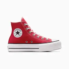 CONVERSE - Zapatilla Chuck Taylor All Star Lift Mujer Rojo