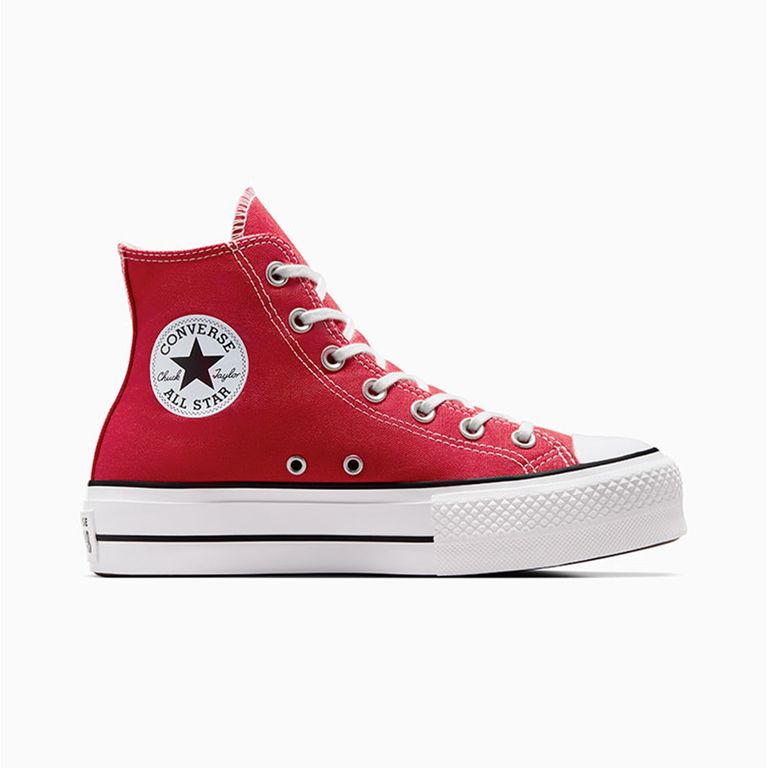 Zapatilla Chuck Taylor All Star Lift Mujer Rojo