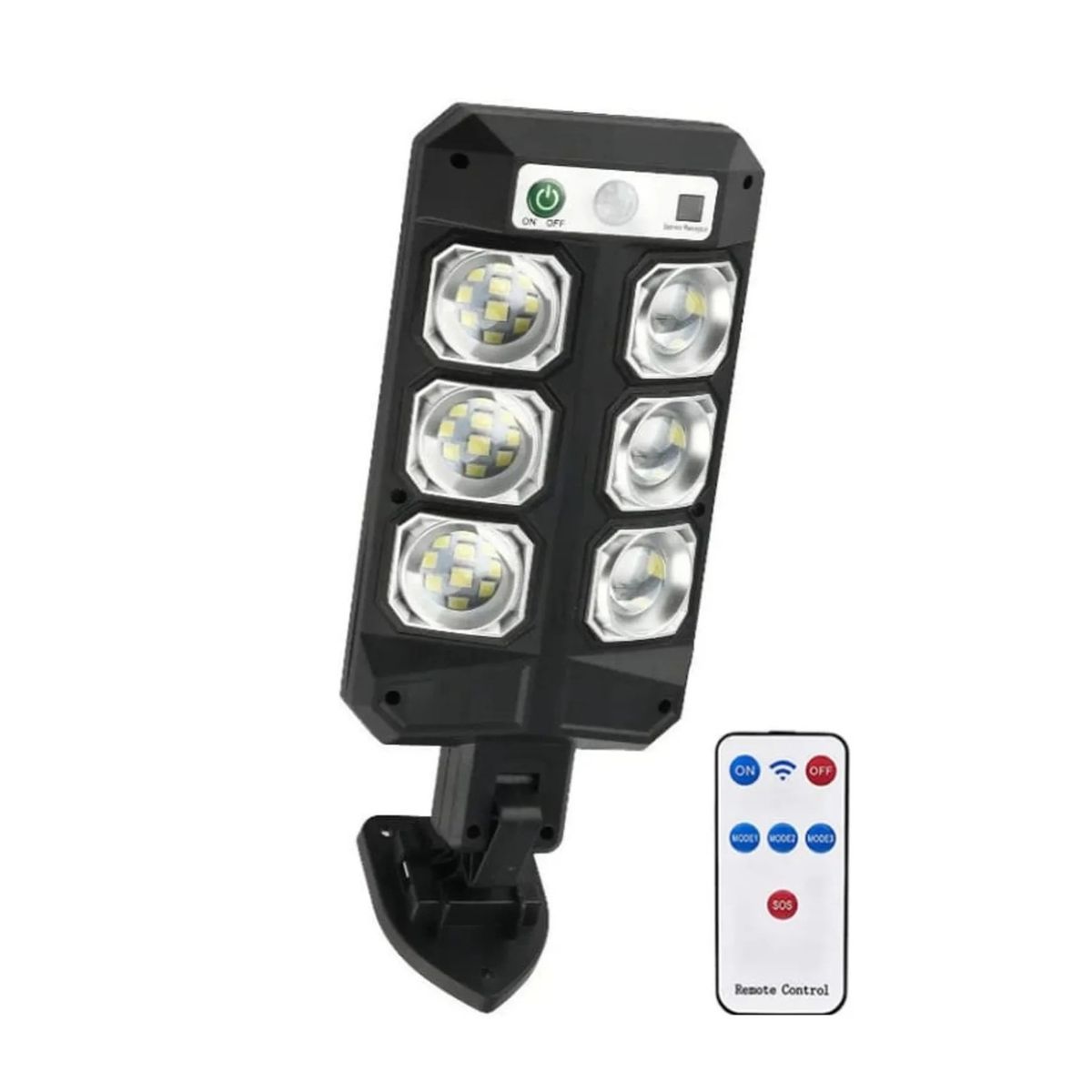 GENERICO - Foco Solar De Seguridad Con Sensor De Movimiento 20w